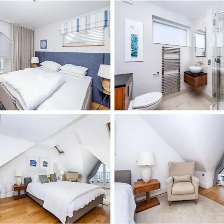 Luxurious Apartment, 180° Beach Views & Parking St Ives  Exterior photo